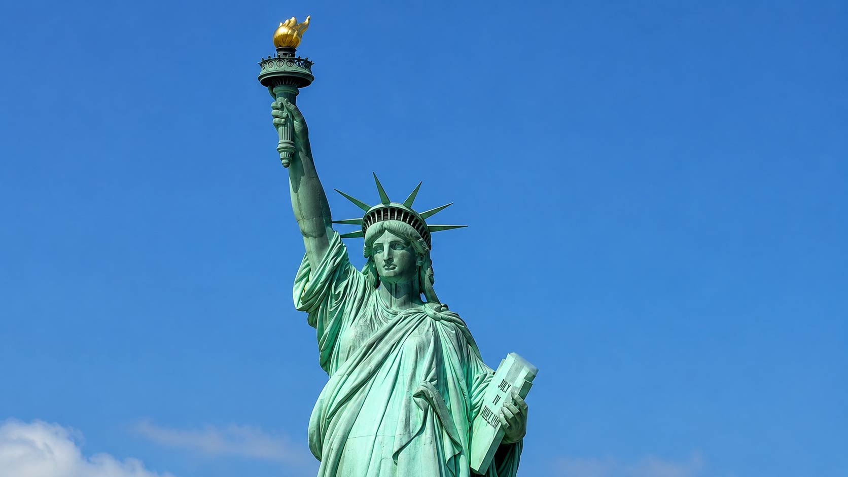 See the Statue of Liberty from your Brooklyn Skyline Cruise. 