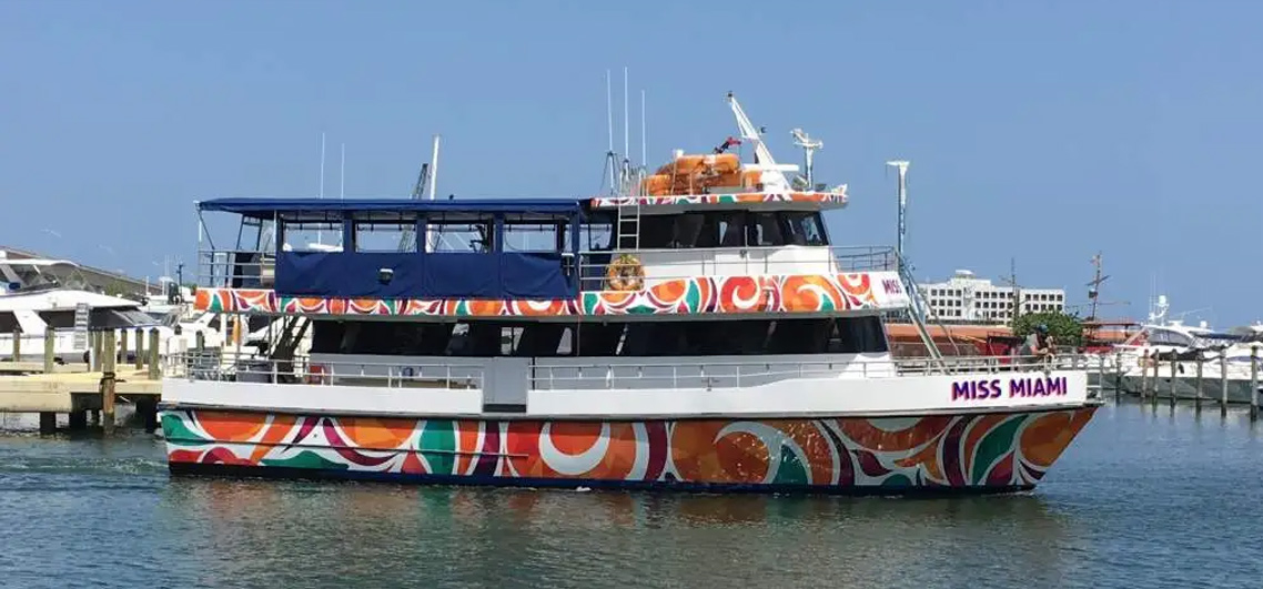 Fiesta Cruises offers a tour to see celebrity homes in Miami.