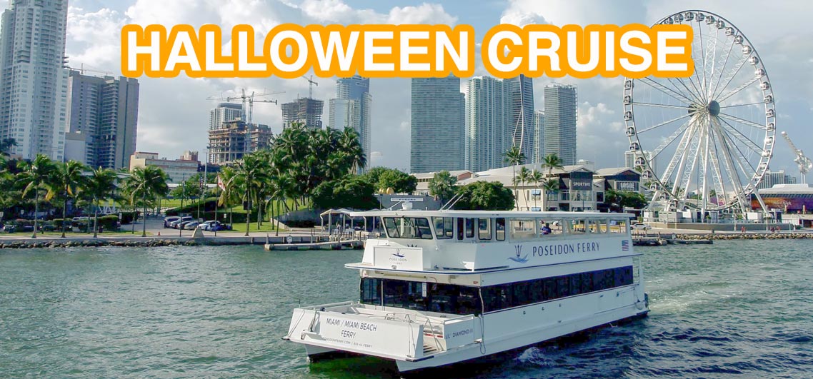The Poseidon Ferry offers a Halloween Spook at Sea Cruise.