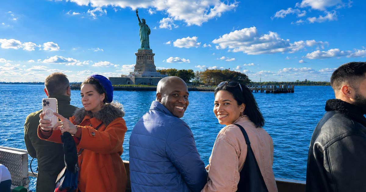 Great photo opportunities during your NYC Landmarks Cruise and Statue of Liberty. 