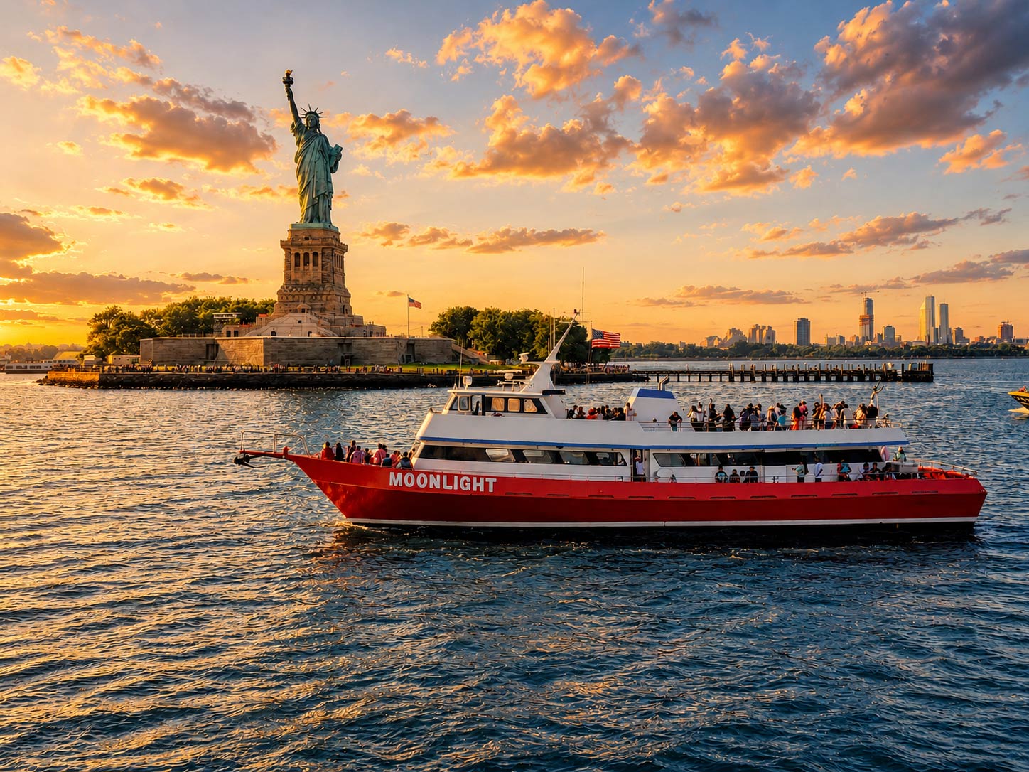 Brooklyn Skyline Sunset 01
