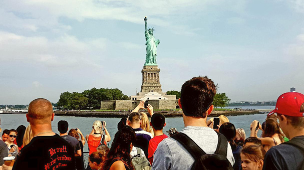 Take a great photo of the Statue of Liberty during this pedestal tour. 