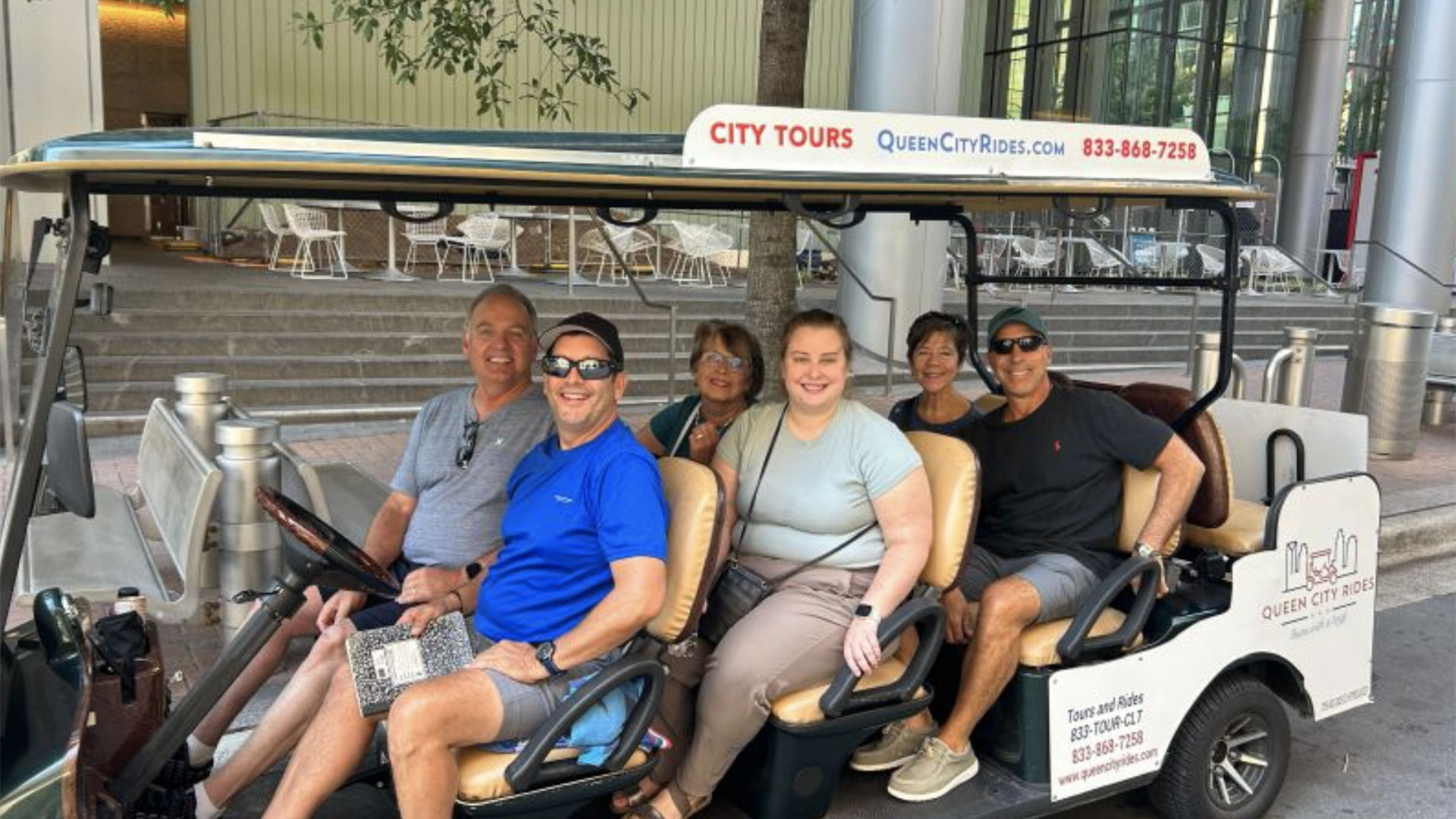 Charlotte Historical City Tour on Eco-Friendly Cart 01