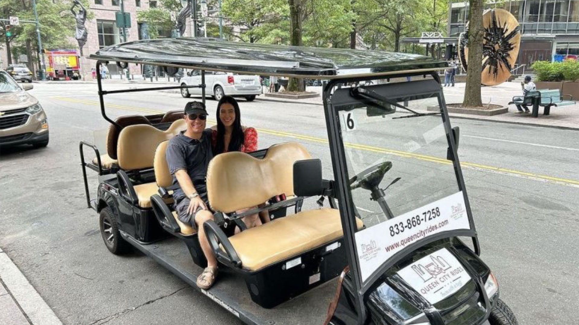 Charlotte Historical City Tour on Eco-Friendly Cart 03