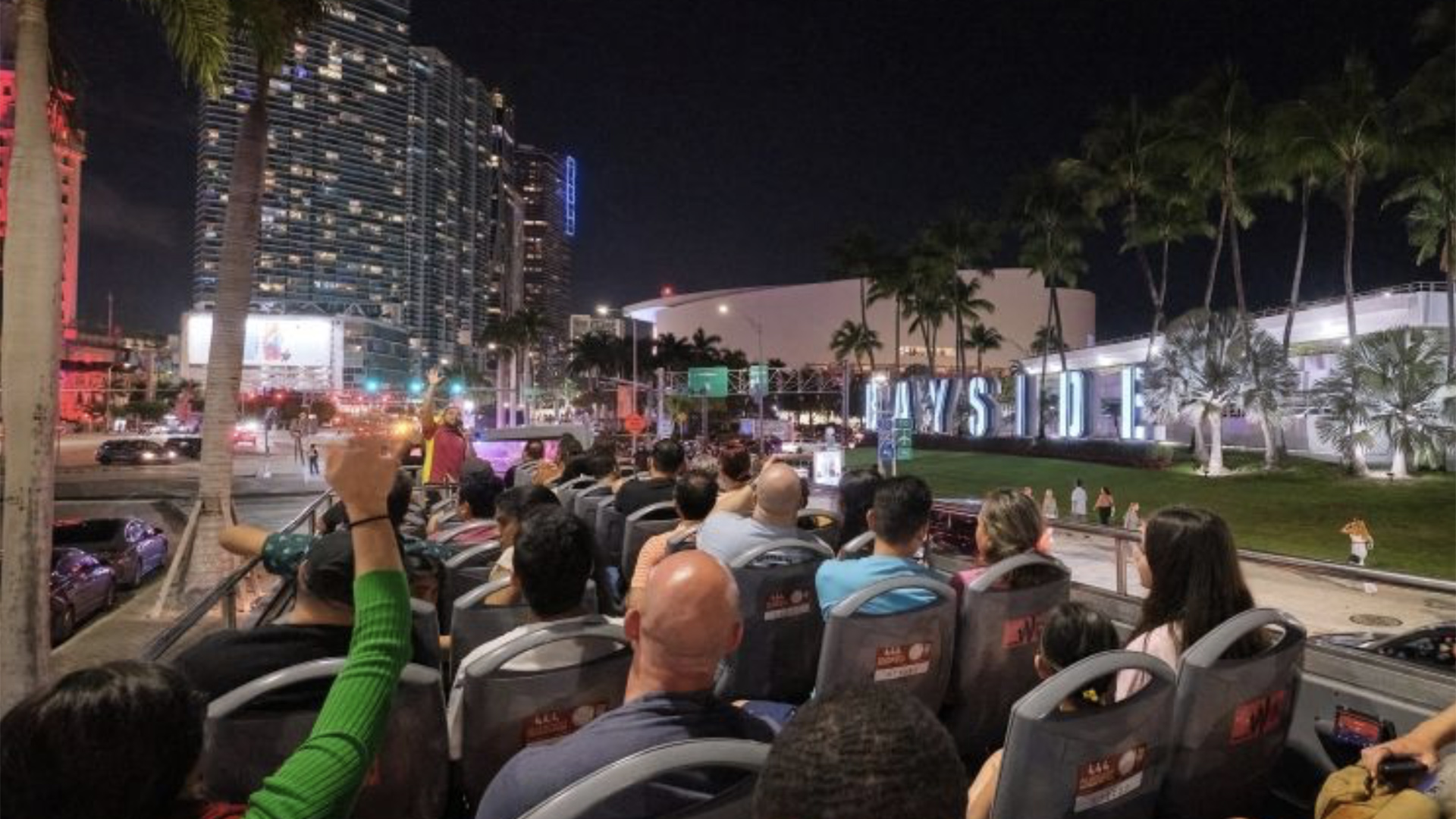 Grab your cameras for amazing night time photos of Miami.