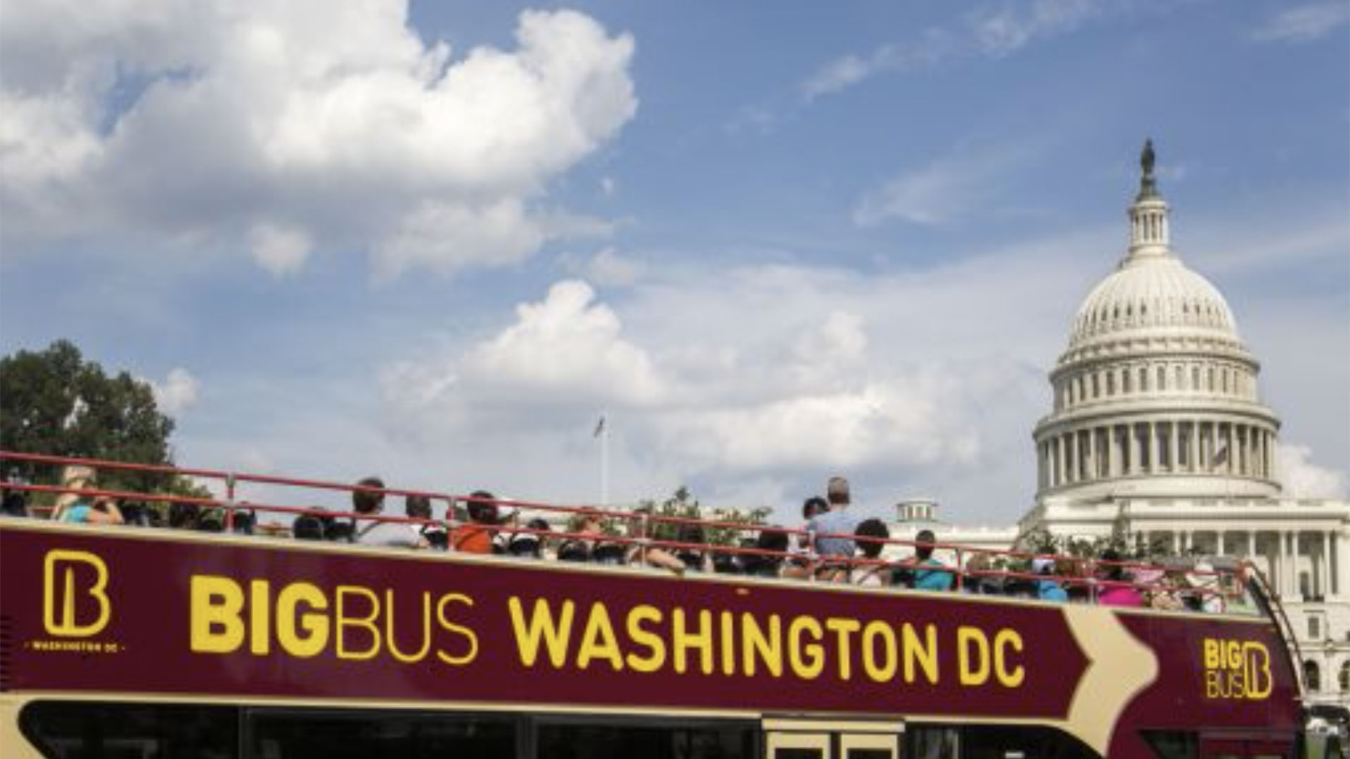 Hop-On Hop-Off Sightseeing Bus Tour Washington DC 01