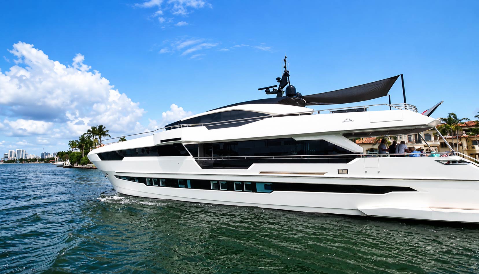 See amazing yachts during your Venice of America cruise.