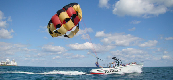 Soft landings make our parasailing trip extraordinary.